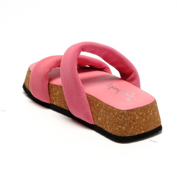 🎉LAST CHANCE🎉 FREE PEOPLE Fairmount Flared Sandals / Watermelon - Picture 5 of 10